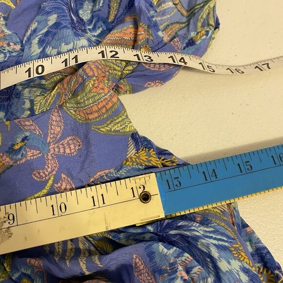 NWT Olivaceous MaxiDress S Kimono Sleeve Front Slits Beachy Coastal Coverup Boho - Picture 2 of 12